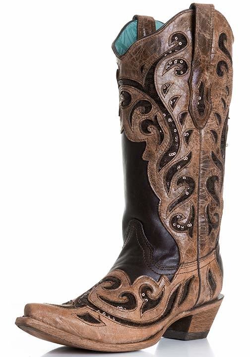 Corral short boots for women